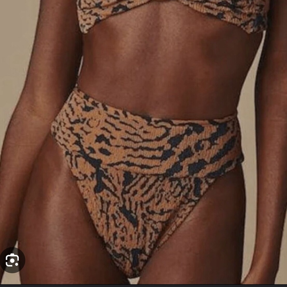 Montce Tigre Print Bikini Bottoms
